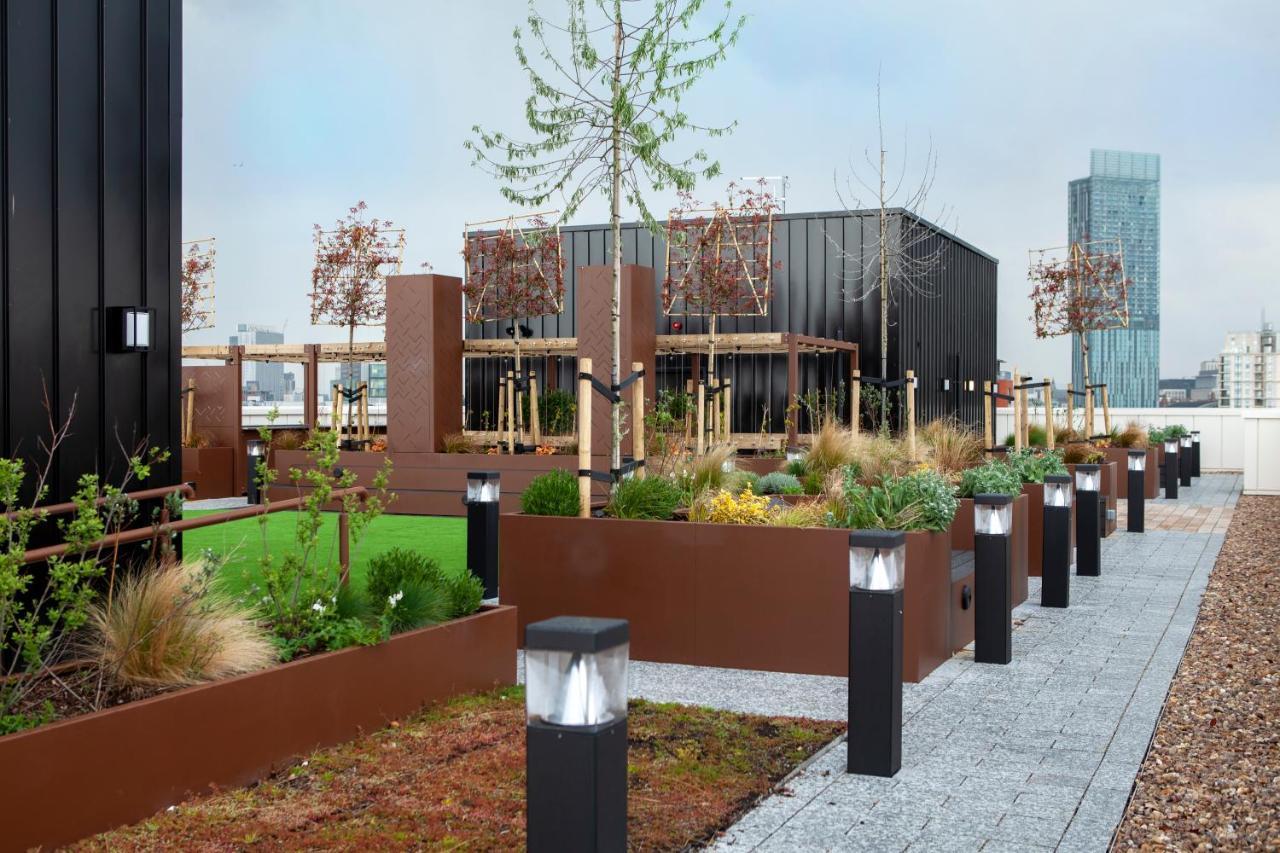 Castlefield Luxury Apartment Roof Garden Manchester Exterior photo